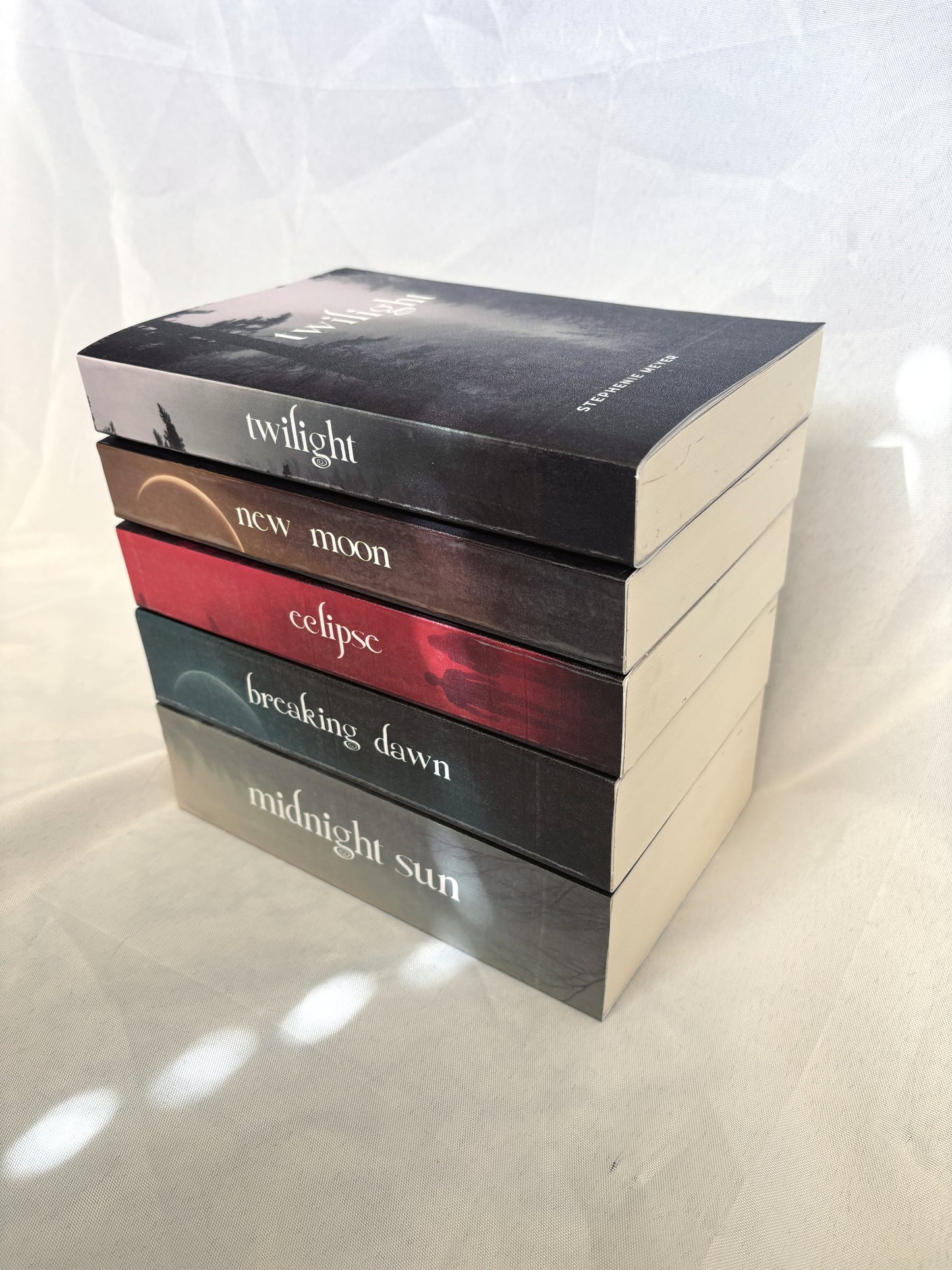 Twilight Series by Stephenie Meyer Rebound Set | Special Custom Edition Rebinds