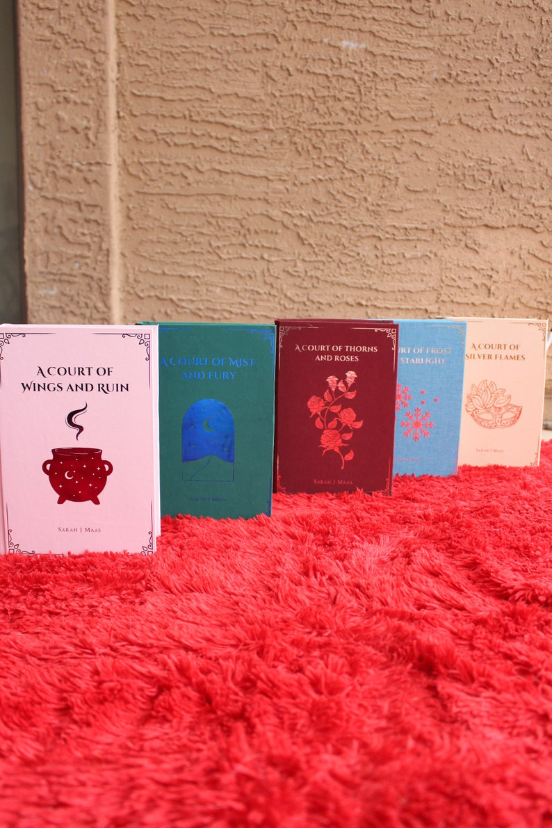 A Court of Thorns and Roses (ACOTAR) Full Series Rebound Set | Books 1-5 | Special Edition