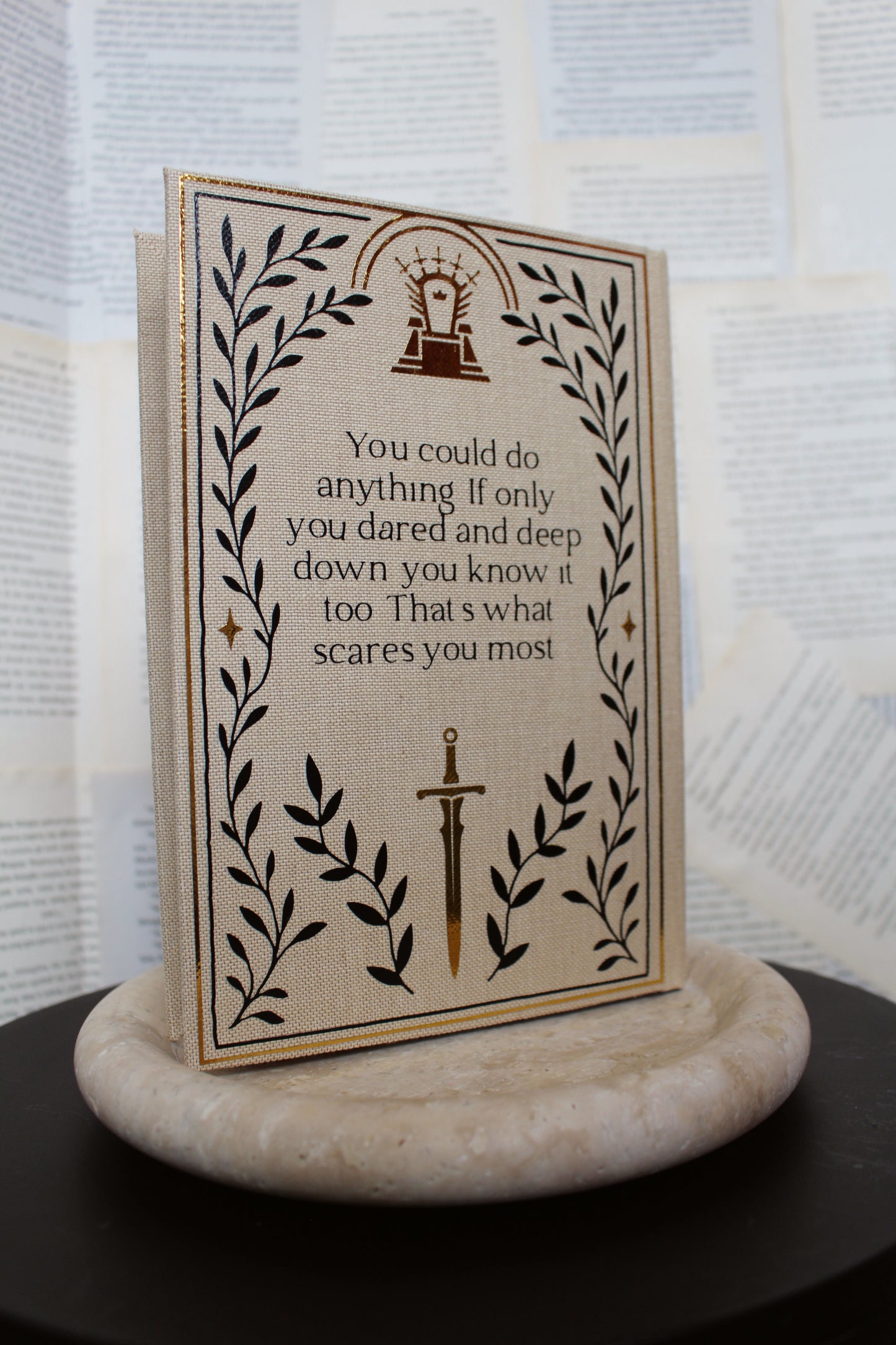 Throne of Glass by Sarah J Maas Rebind | Special Edition Custom Rebound Book