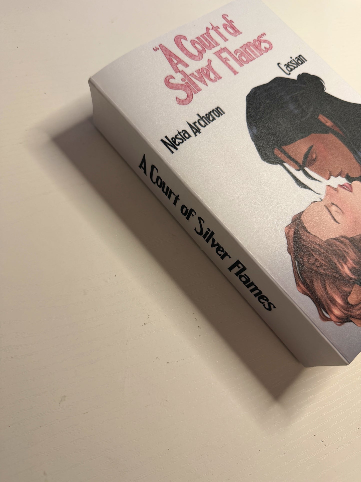 A Court of Silver Flames by Sarah J Maas Rebind | Handmade, Special Custom Edition, Rebound Book