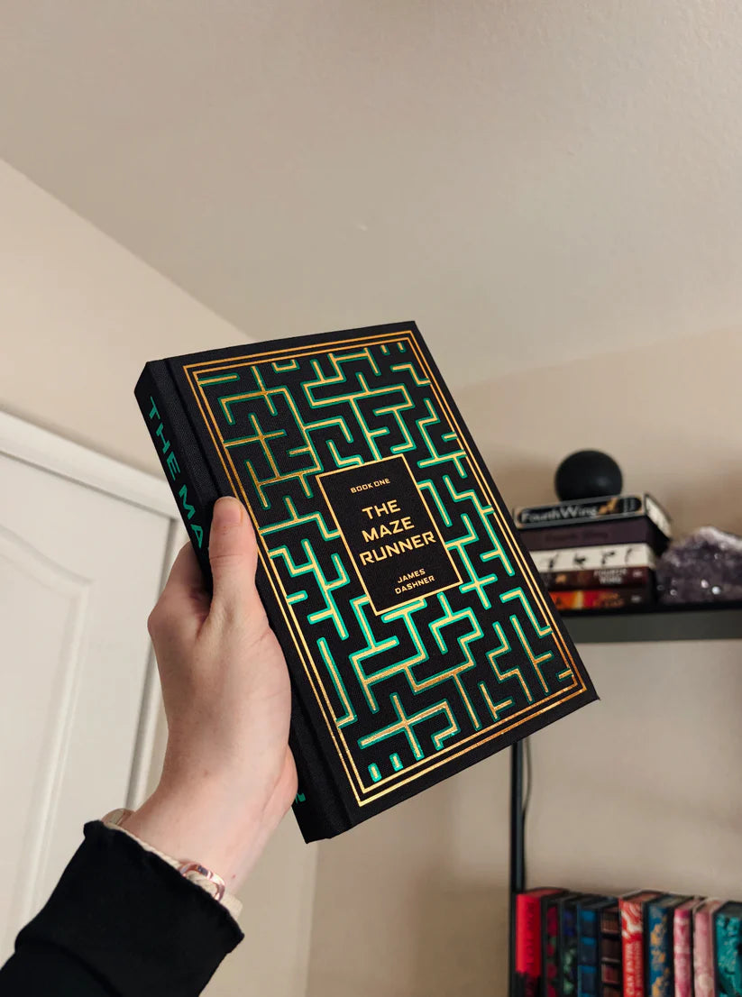 The Maze Runner Bookbinding Book Cover PNG – Full Front, Back & Spine + Layered Elements for DIY Rebind