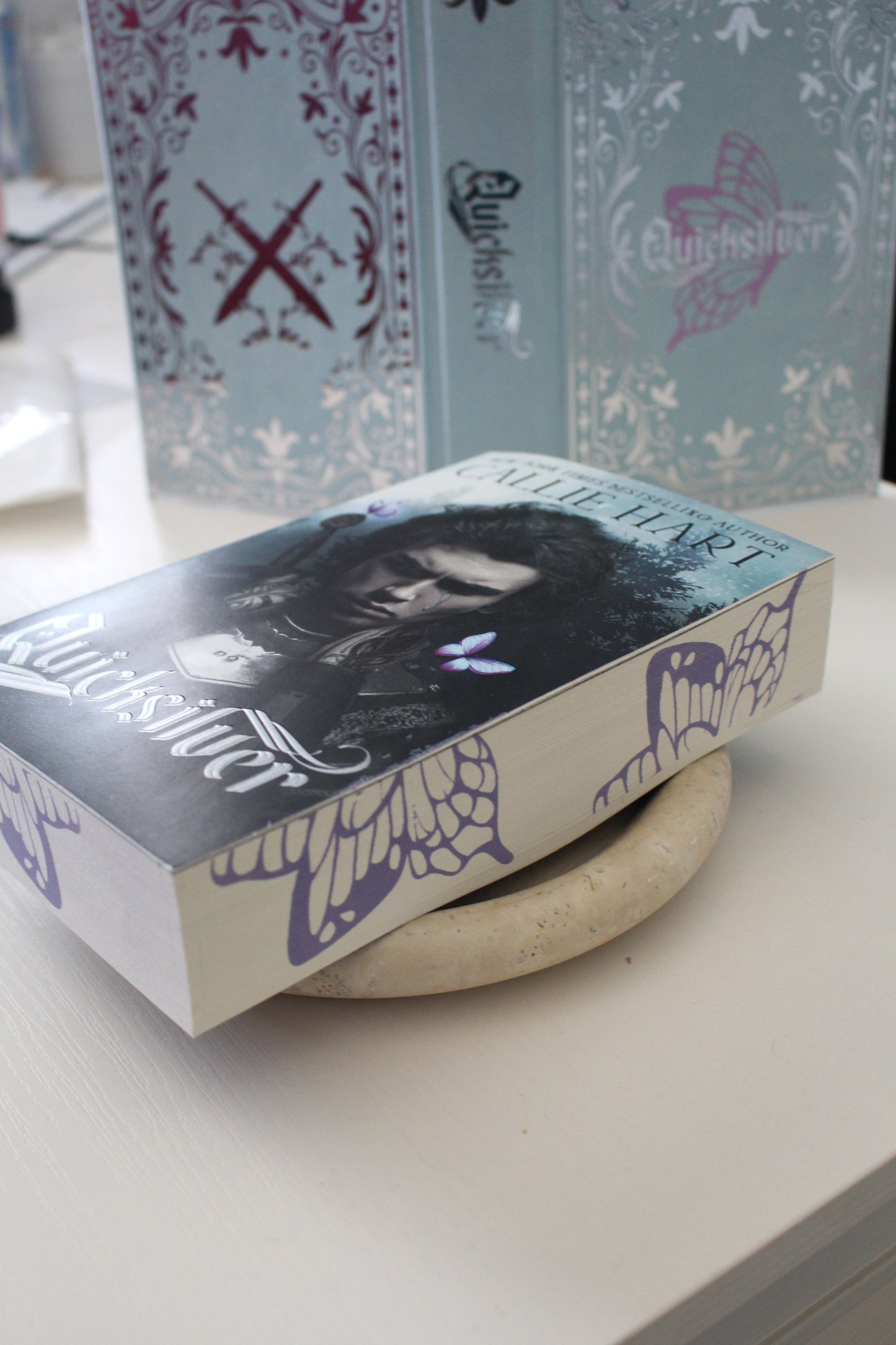 Quicksilver by Callie Hart with Sprayed Edges