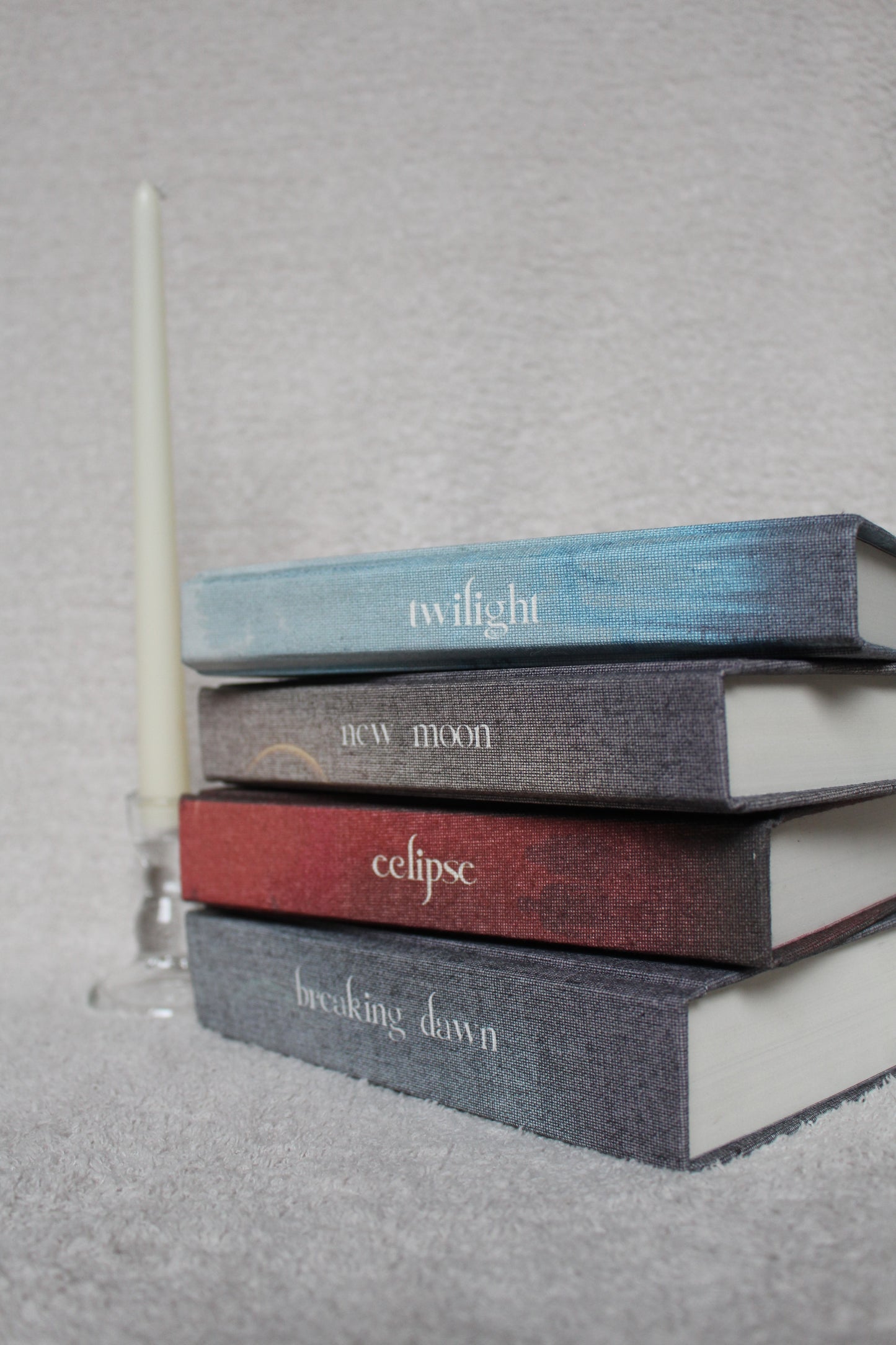 Twilight Series by Stephenie Meyer Rebound Set | Special Custom Edition Rebinds