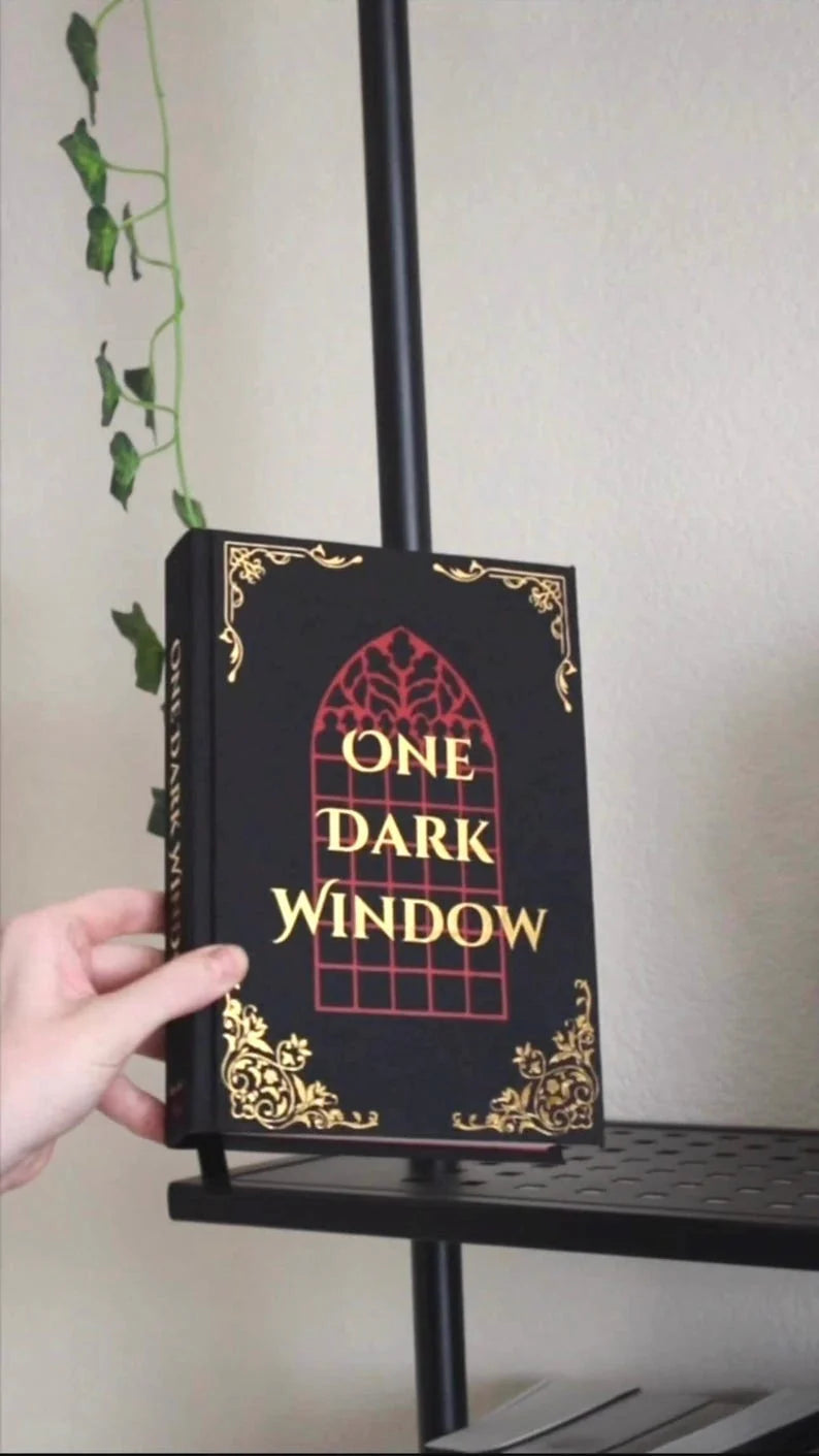 Shepherd King Duology Bookbinding Book Cover Set – One Dark Window & Two Twisted Crowns PNG + SVG Files for DIY Rebind
