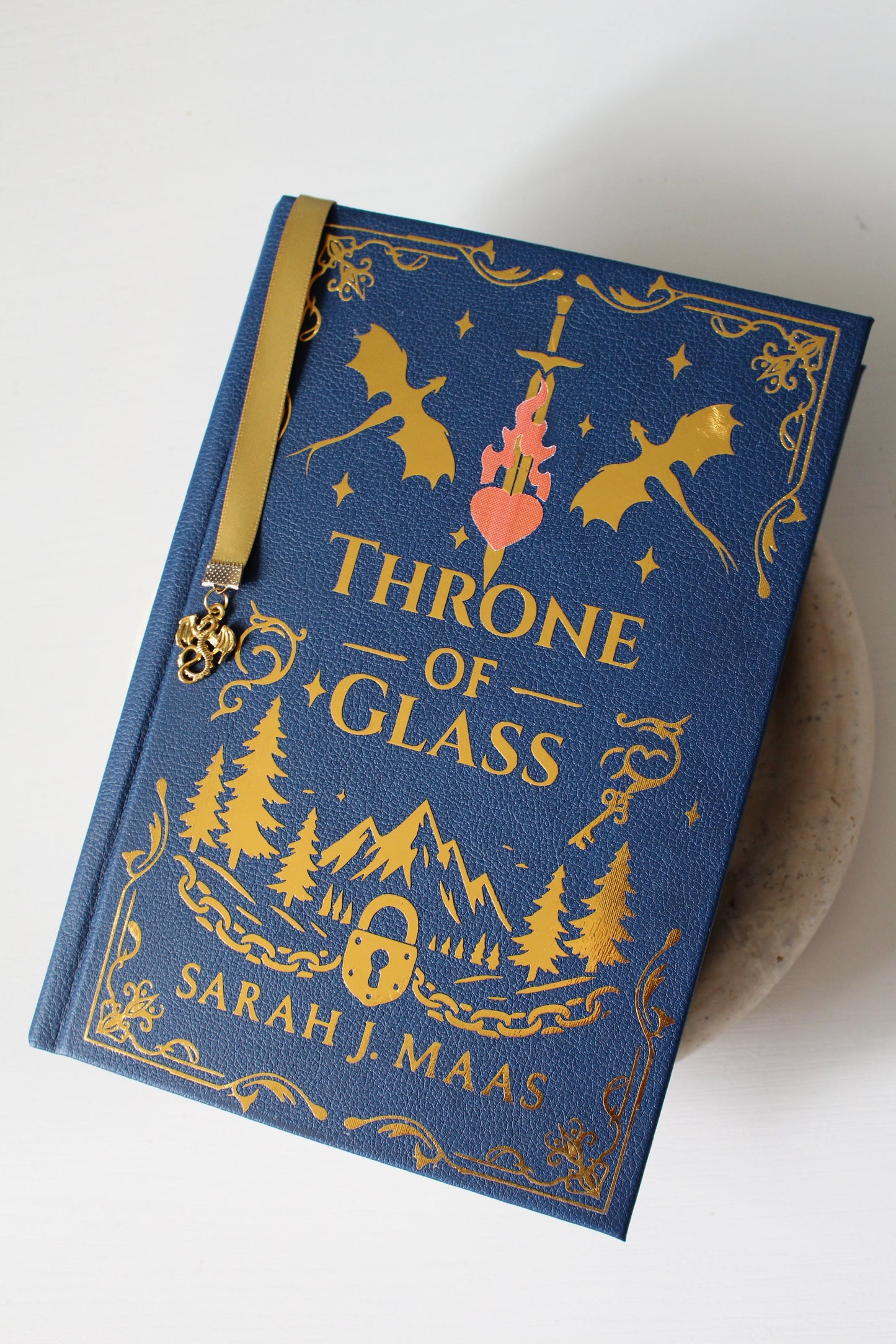Throne of Glass by Sarah J Maas Rebind | Special Edition Custom Rebound Book