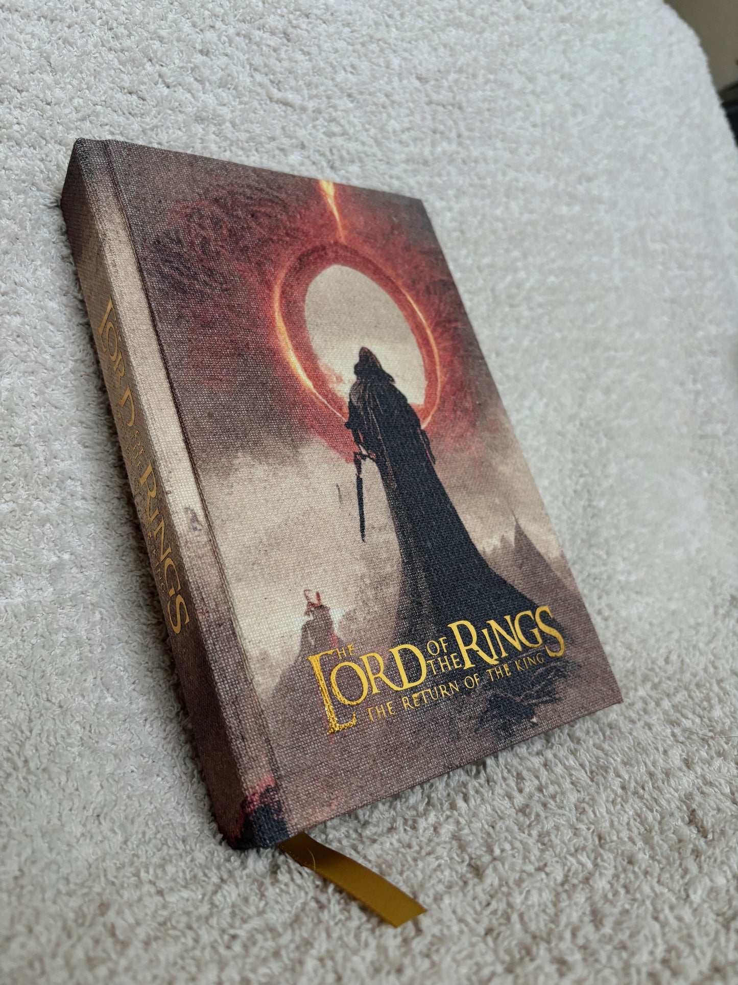 The Return of the King by J.R.R. Tolkien – Custom Canvas Hardcover Rebind