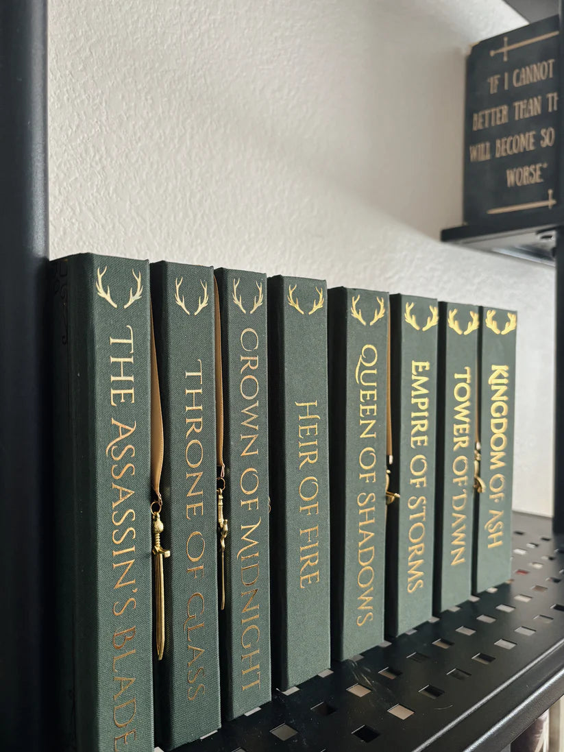 Throne of Glass DIY Bookbinding Cover Set | SVG PNG Rebind Bundle | Cricut Silhouette Cameo | All Cutting Machines | Book Cover Designs