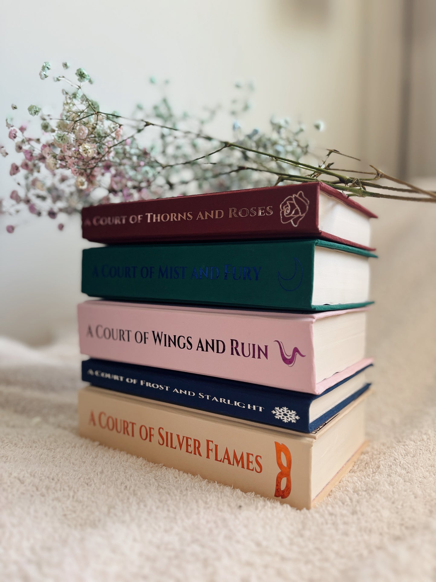 A Court of Thorns and Roses (ACOTAR) Full Series Rebound Set | Books 1-5 | Special Edition