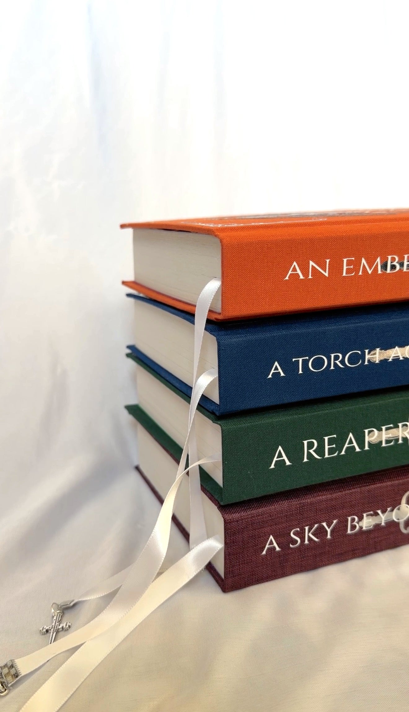 An Ember in the Ashes Series by Sabaa Tahir Rebind | Special Custom Editions | Rebound Books