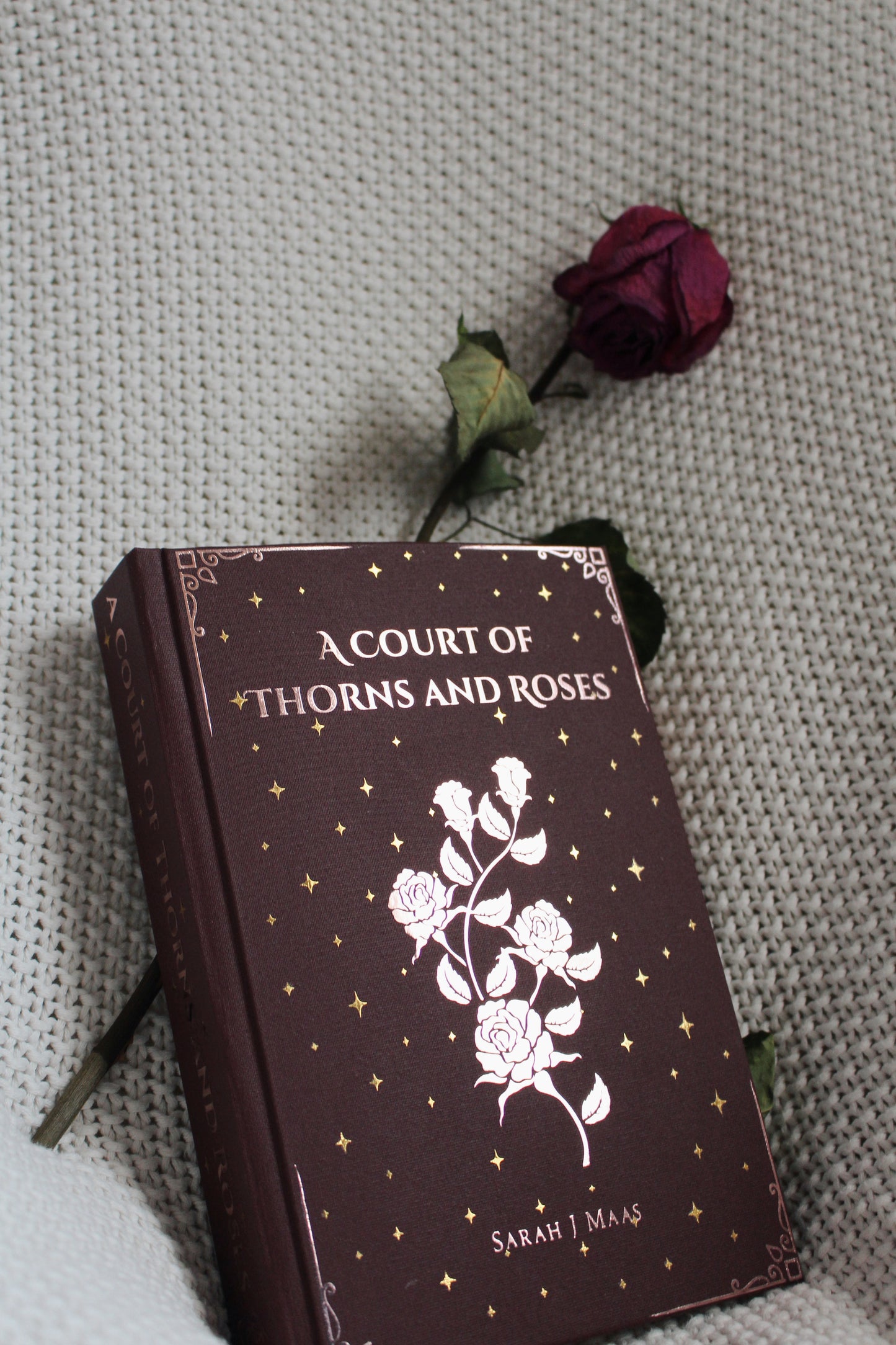 A Court of Thorns and Roses by Sarah J Mass Rebind | ACOTAR Rebound Special Edition Book | Custom Made