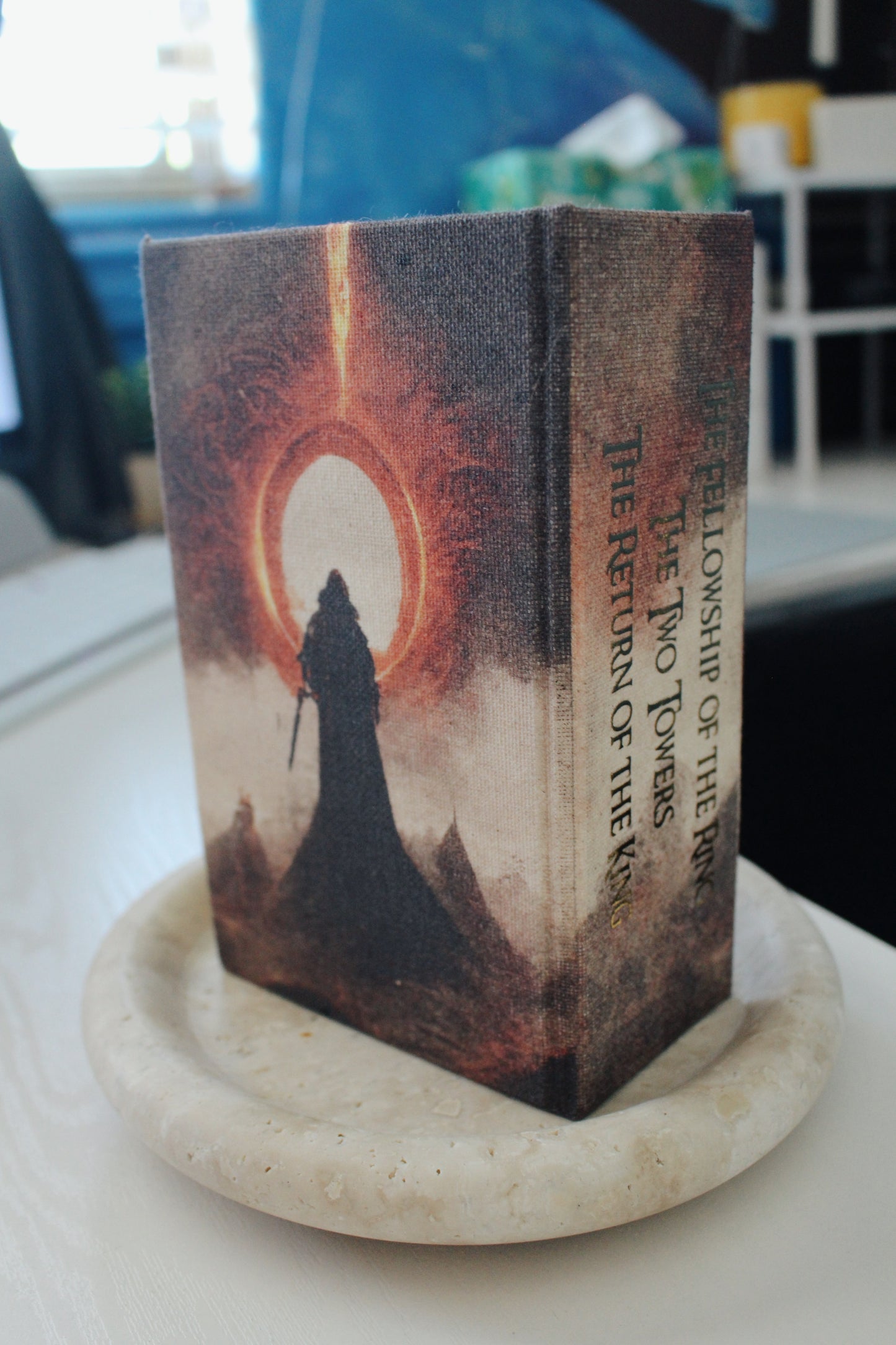 The Lord of the Rings Books 1-3 Omnibus Rebind | Handmade Custom Special Edition | Rebound Book