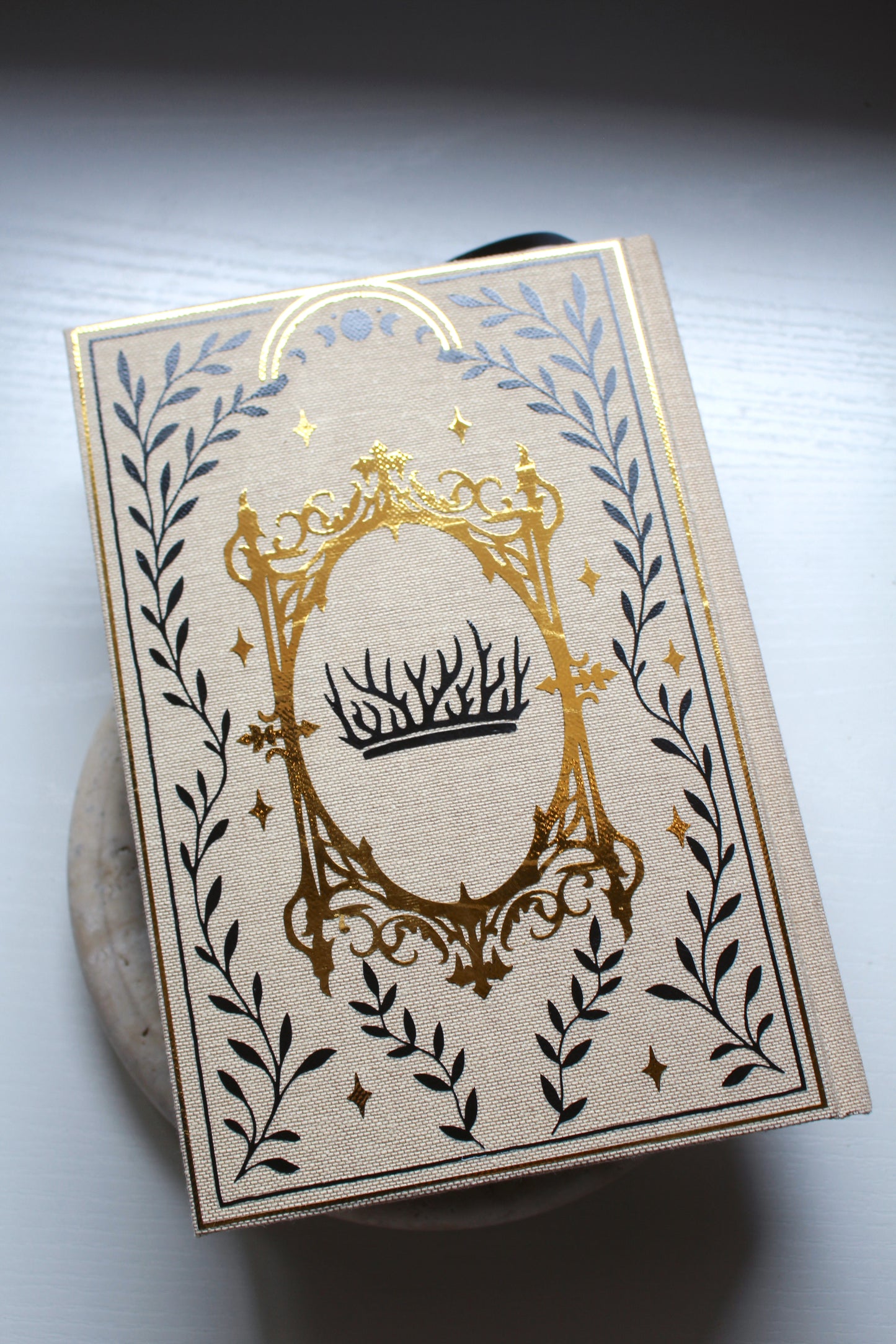 The Crown of Gilded Bones by Jennifer L Armentrout Rebind | Special Custom Edition | Rebound Book