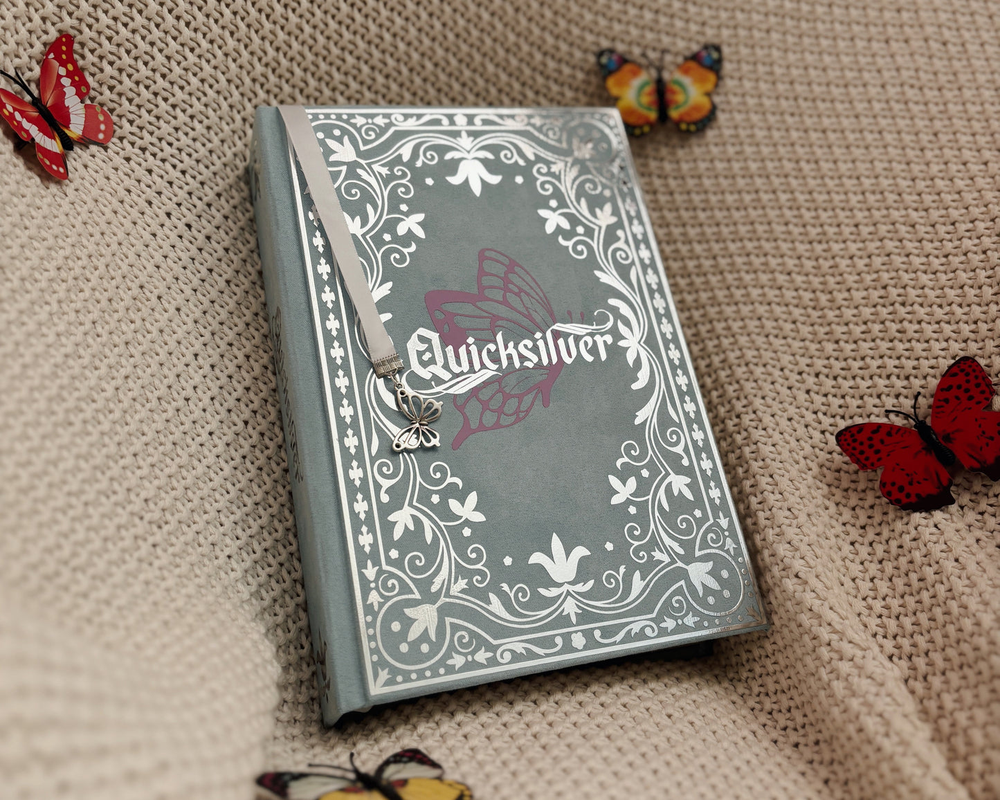 Quicksilver by Callie Hart Rebind | Custom Special Edition | Handmade Rebound Book