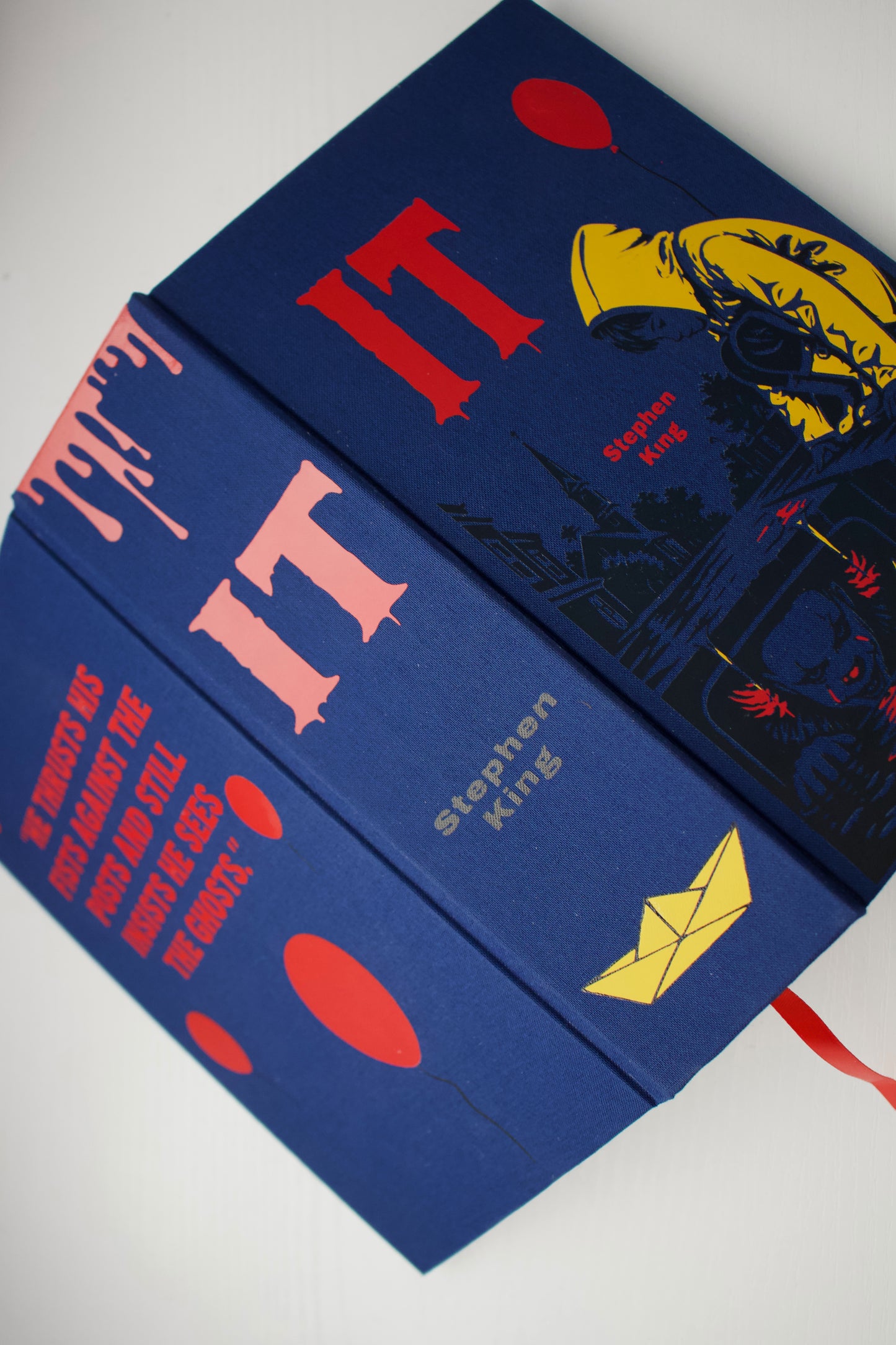 IT by Stephen King | Custom Edition, Handmade, Rebound Book