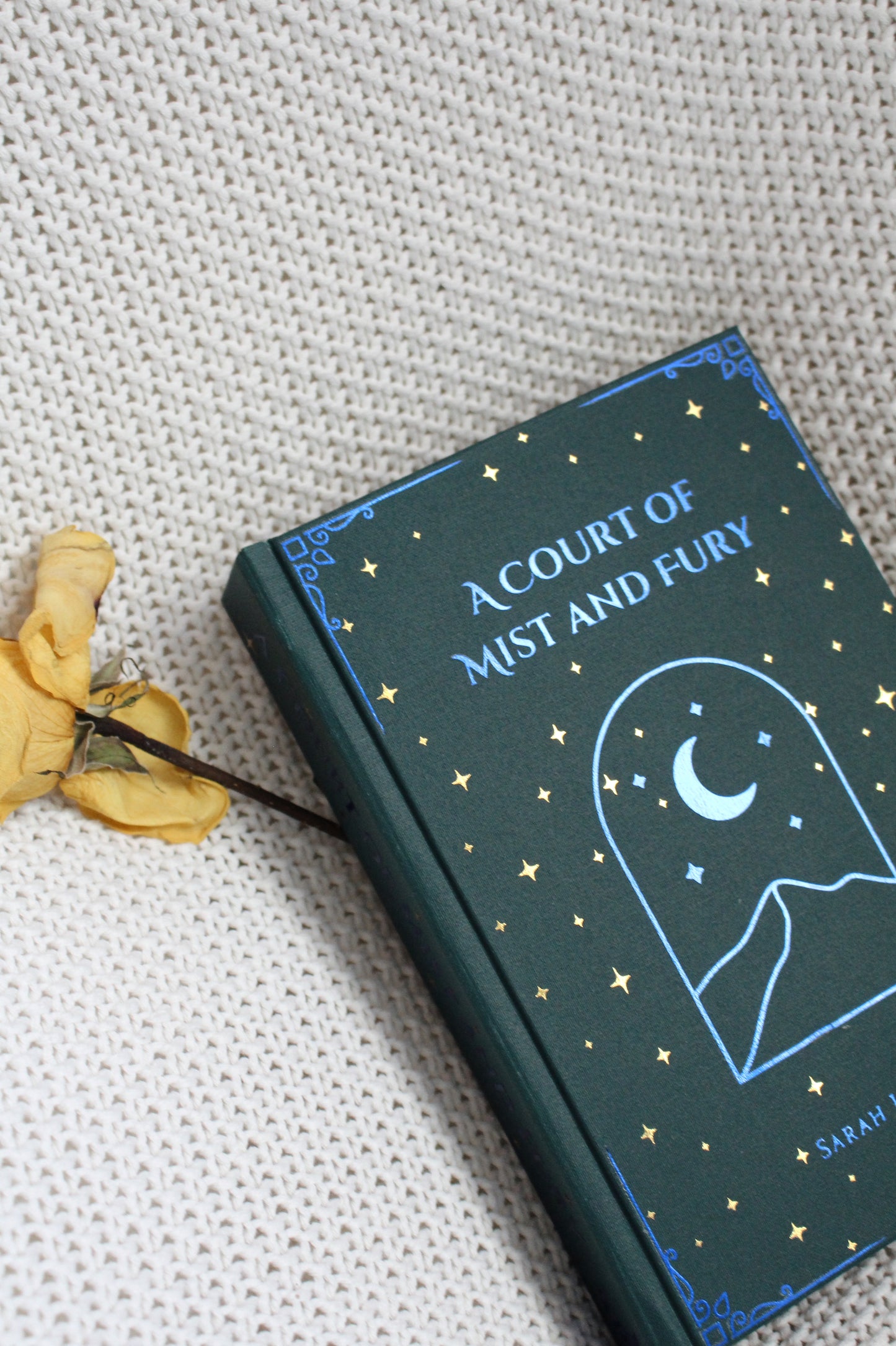 A Court of Mist and Fury by Sarah J Mass Rebind | ACOMAF Rebound Book | Custom Made Special Edition