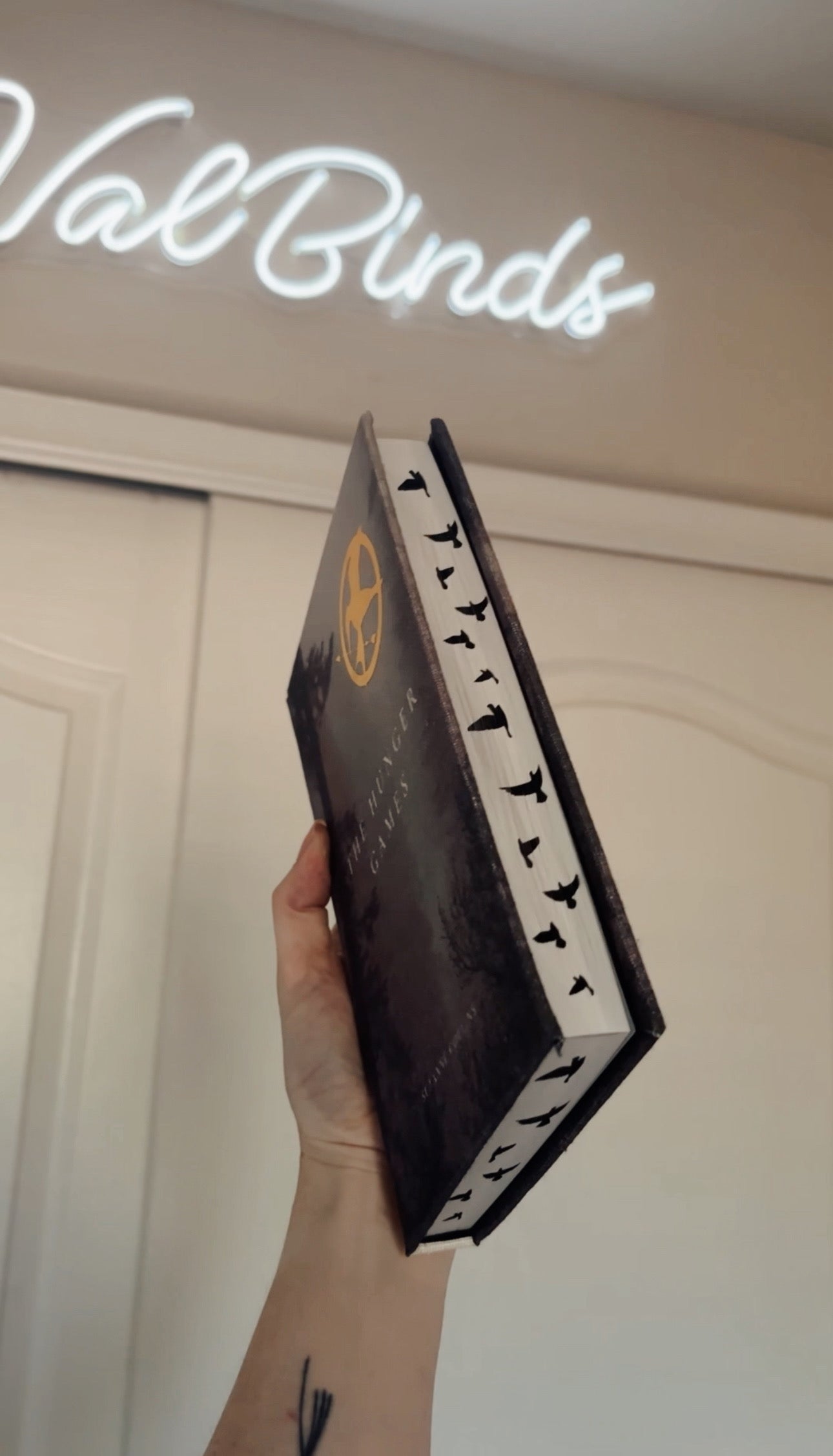 The Hunger Games by Suzanne Collins Custom Special Edition | Handmade Rebound Book