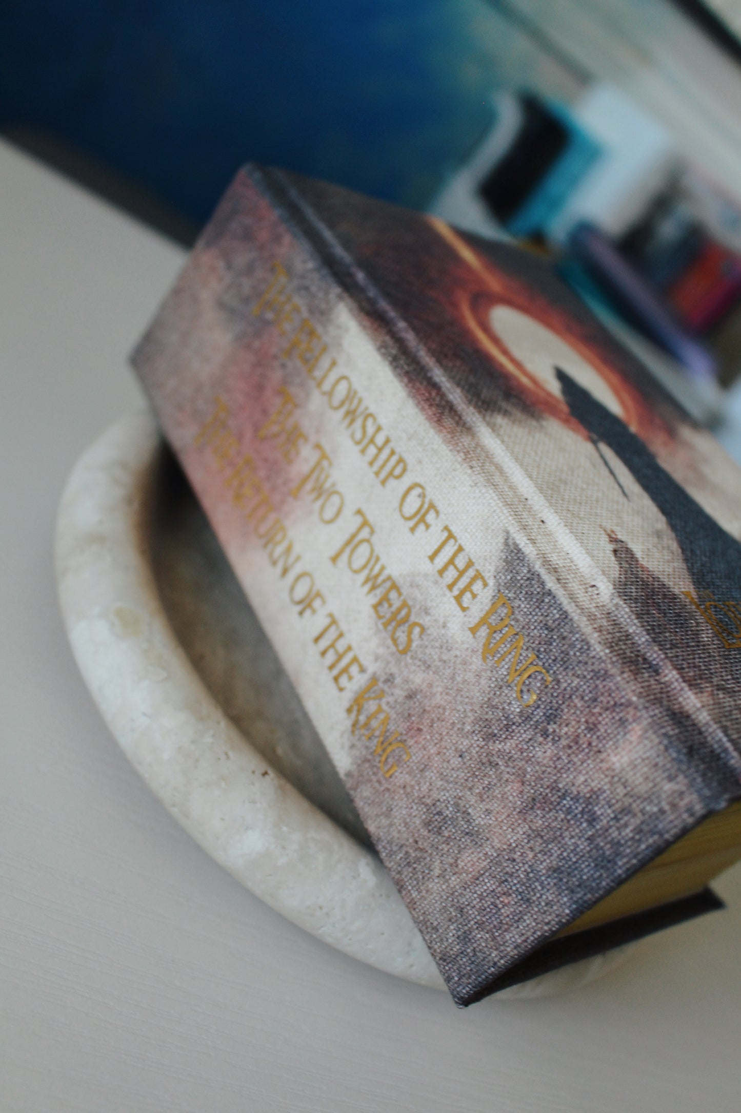 The Lord of the Rings Books 1-3 Omnibus Rebind | Handmade Custom Special Edition | Rebound Book