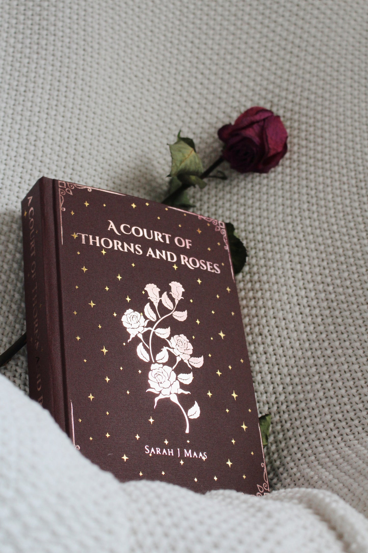 A Court of Thorns and Roses by Sarah J Mass Rebind | ACOTAR Rebound Special Edition Book | Custom Made