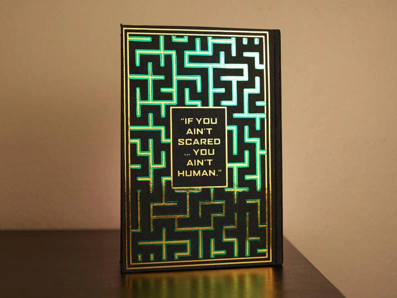 The Maze Runner Bookbinding Book Cover PNG – Full Front, Back & Spine + Layered Elements for DIY Rebind