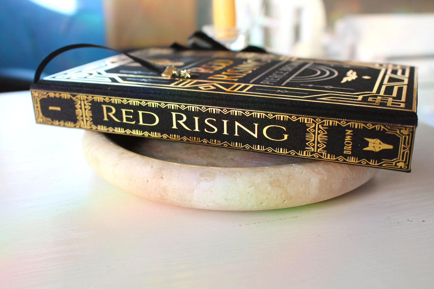 Red Rising by Pierce Brown Rebind | Special Custom Edition | Rebound Book