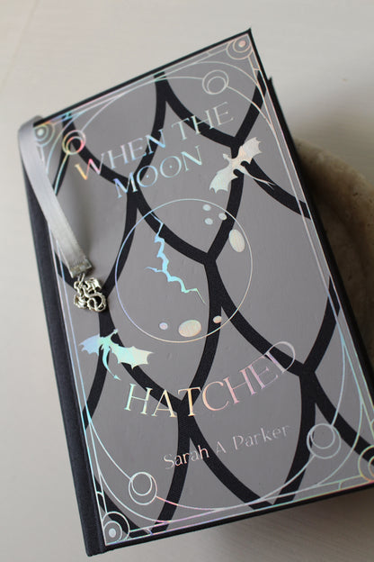 When the Moon Hatched by Sarah A. Parker Rebind | Custom Special Edition | Rebound Book