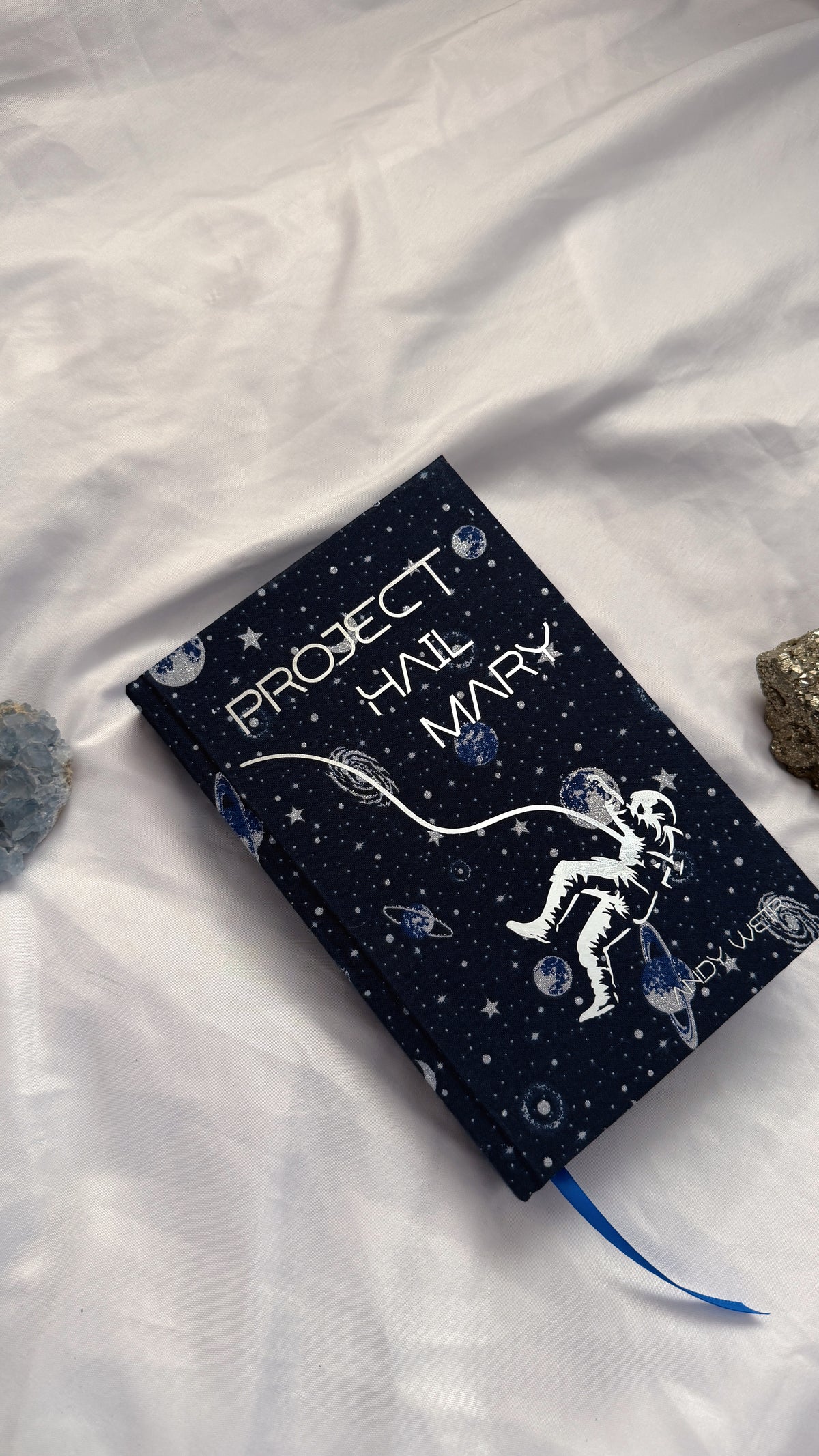 Project Hail Mary by Andy Weir Special Custom Edition | Rebind, Handmade Rebound Book