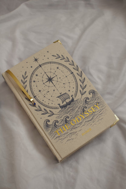 The Odyssey by Homer Rebind | Handmade, Custom Special Edition, Rebound Book