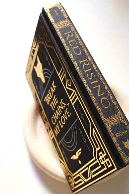 Red Rising by Pierce Brown Rebind | Special Custom Edition | Rebound Book