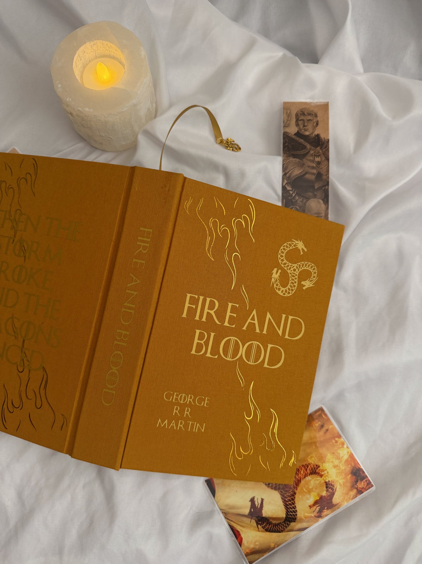 Fire and Blood by George RR Martin Rebind | Handmade, Custom Special Edition Book