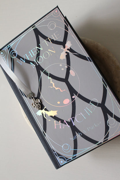 When the Moon Hatched by Sarah A. Parker Rebind | Custom Special Edition | Rebound Book
