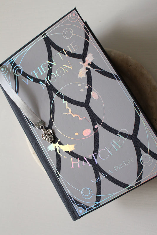 When the Moon Hatched by Sarah A. Parker Rebind | Custom Special Edition | Rebound Book