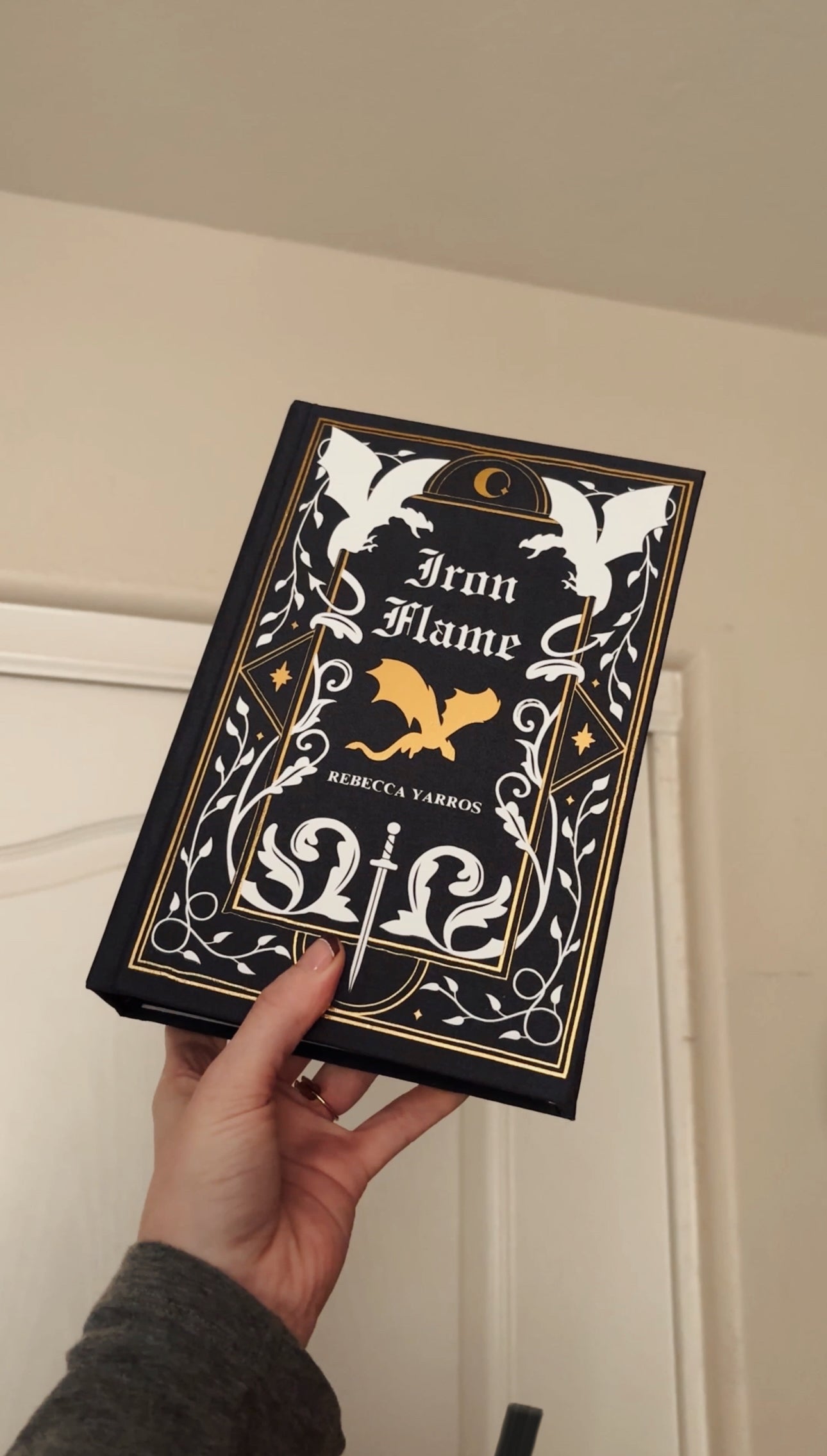 Iron Flame by Rebecca Yarros Rebind | Special Custom Edition | Handmade Rebound Book