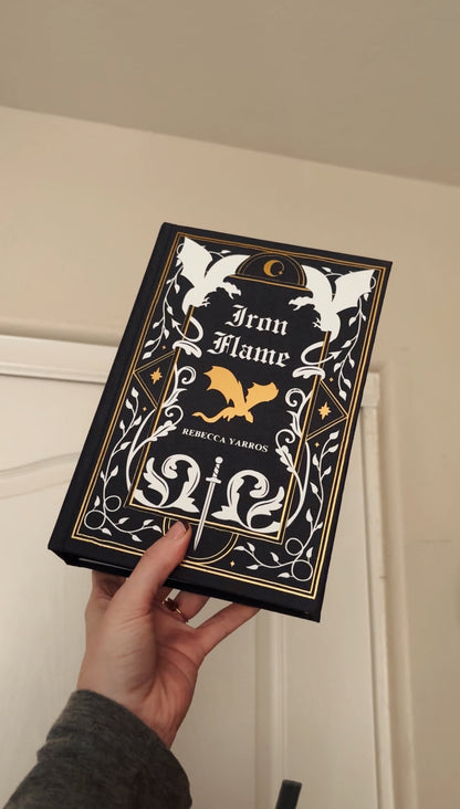 Iron Flame by Rebecca Yarros Rebind | Special Custom Edition | Handmade Rebound Book
