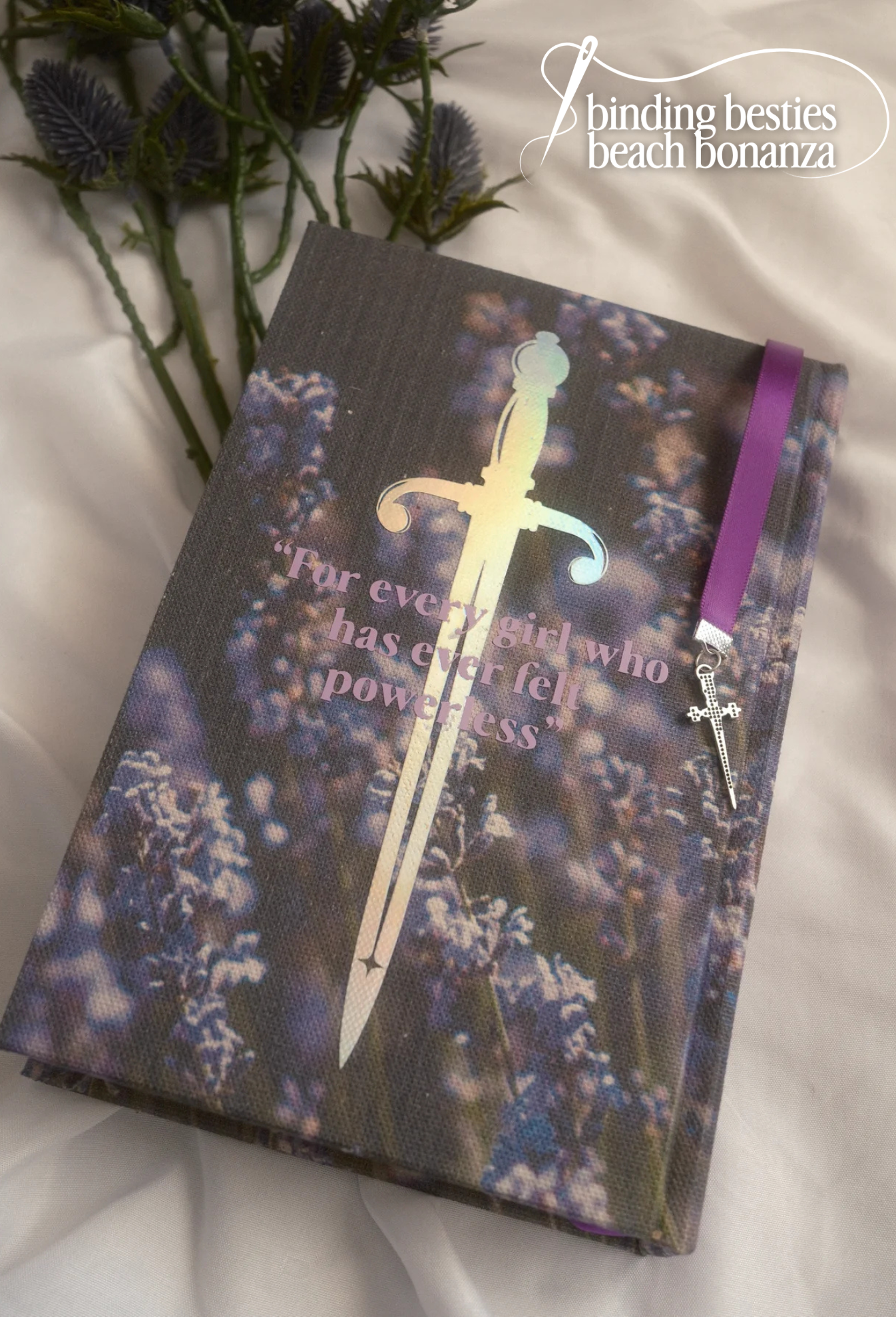 Powerless by Lauren Roberts Rebind | Custom Special Edition | Rebound Book