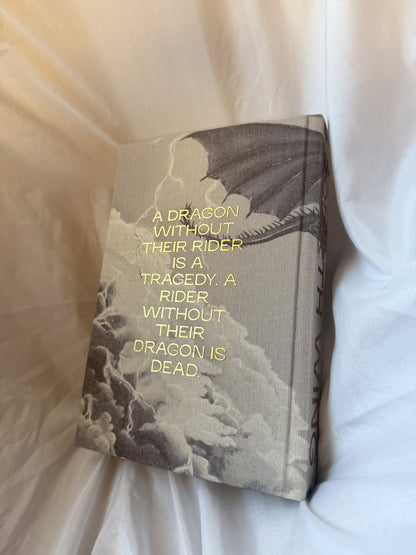 Fourth Wing by Rebecca Yarros Rebind | Special Custom Edition | Rebound Book