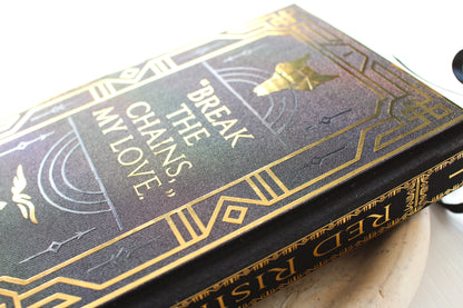 Red Rising by Pierce Brown Rebind | Special Custom Edition | Rebound Book