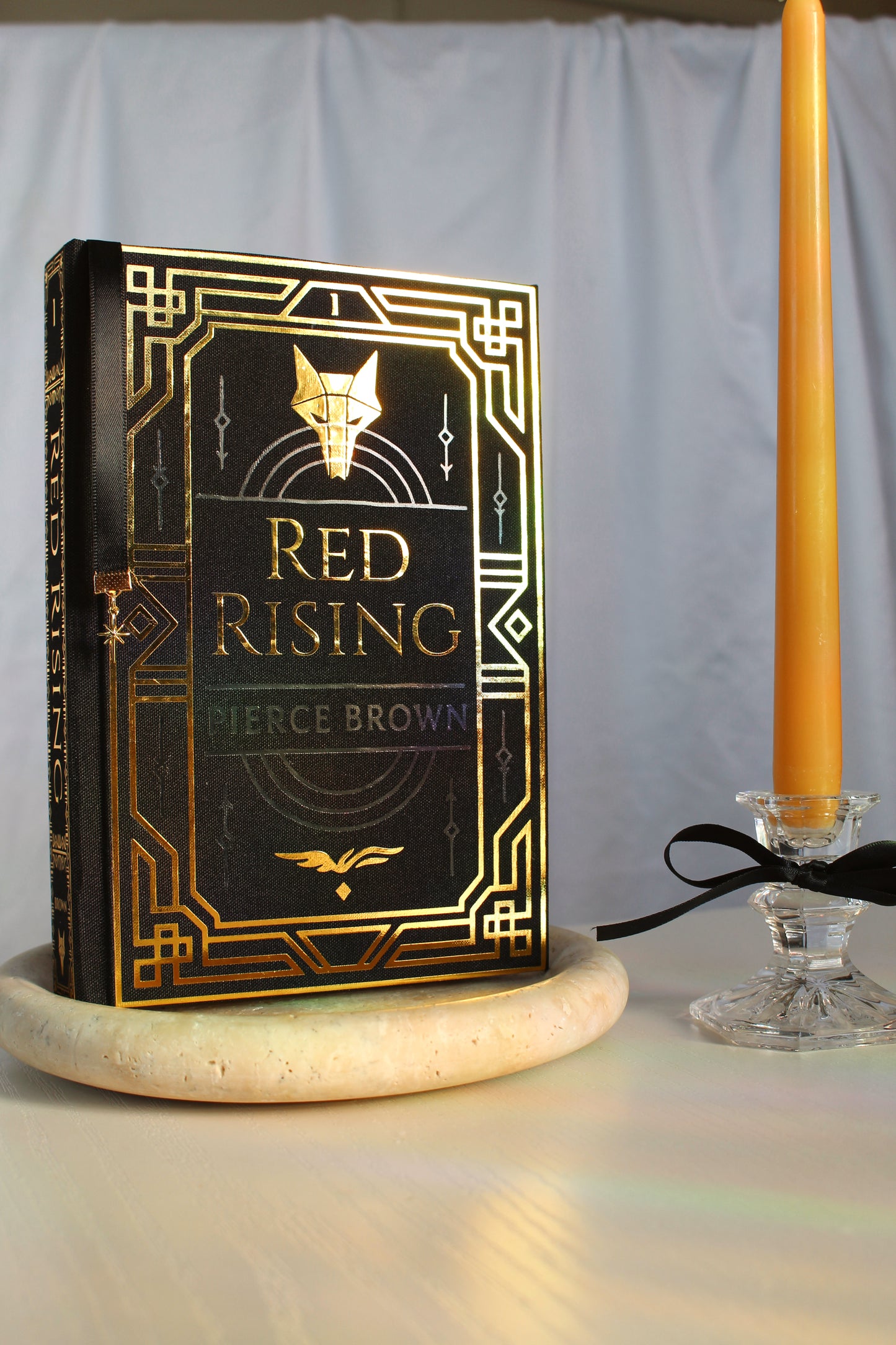 Red Rising by Pierce Brown Rebind | Special Custom Edition | Rebound Book