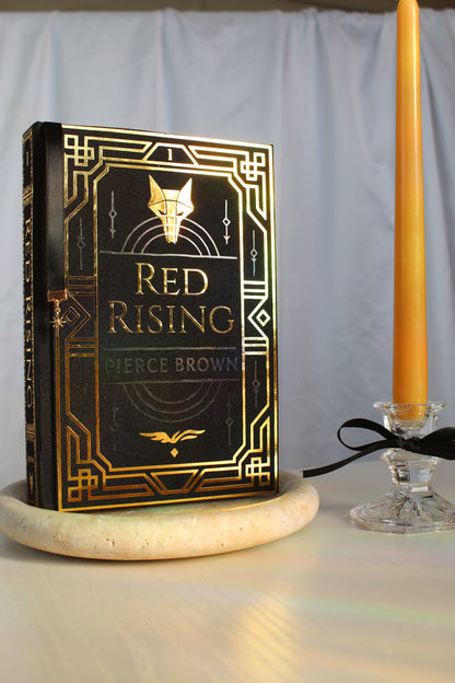 Red Rising by Pierce Brown Rebind | Special Custom Edition | Rebound Book