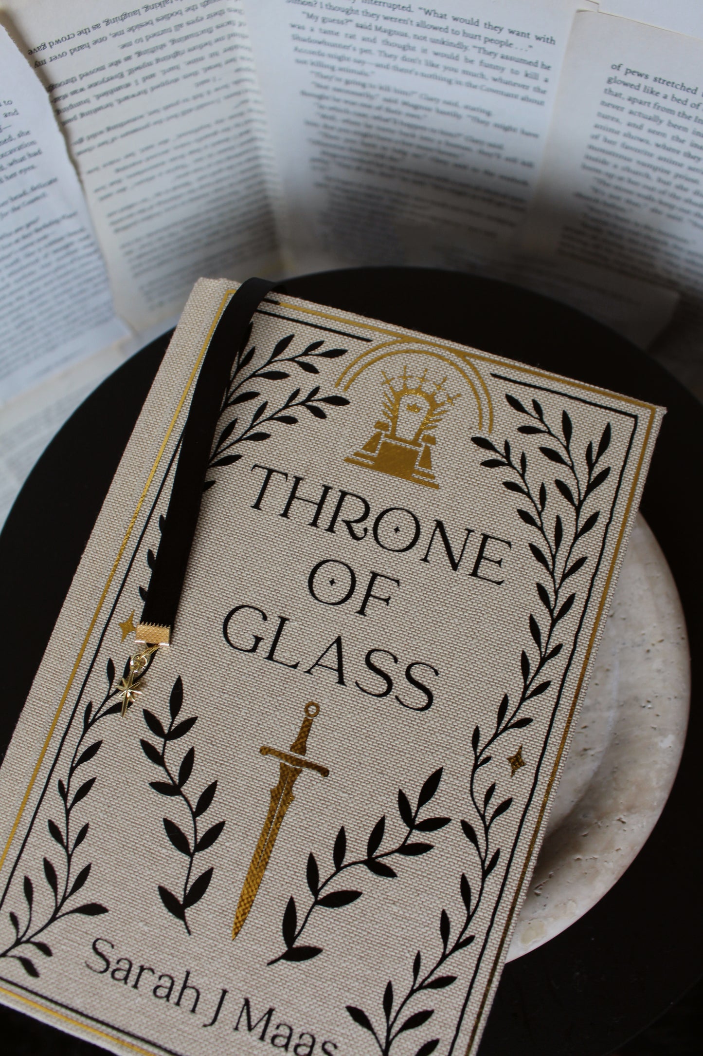 Throne of Glass by Sarah J Maas Rebind | Special Edition Custom Rebound Book