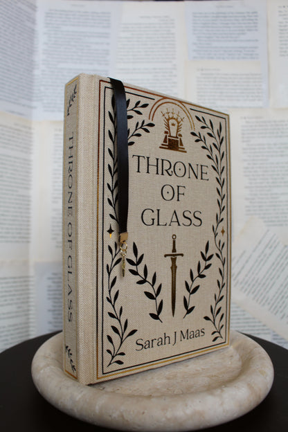 Throne of Glass by Sarah J Maas Rebind | Special Edition Custom Rebound Book
