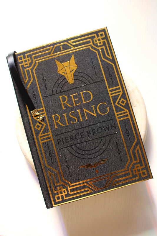 Red Rising by Pierce Brown Rebind | Special Custom Edition | Rebound Book