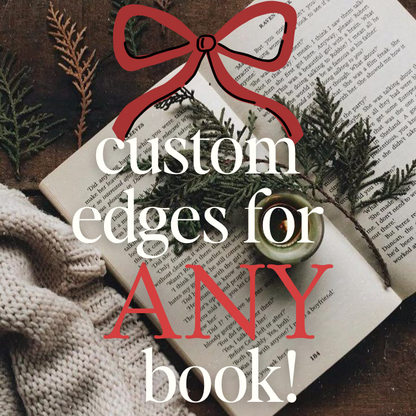 Custom Sprayed Book Edges for ANY Book!