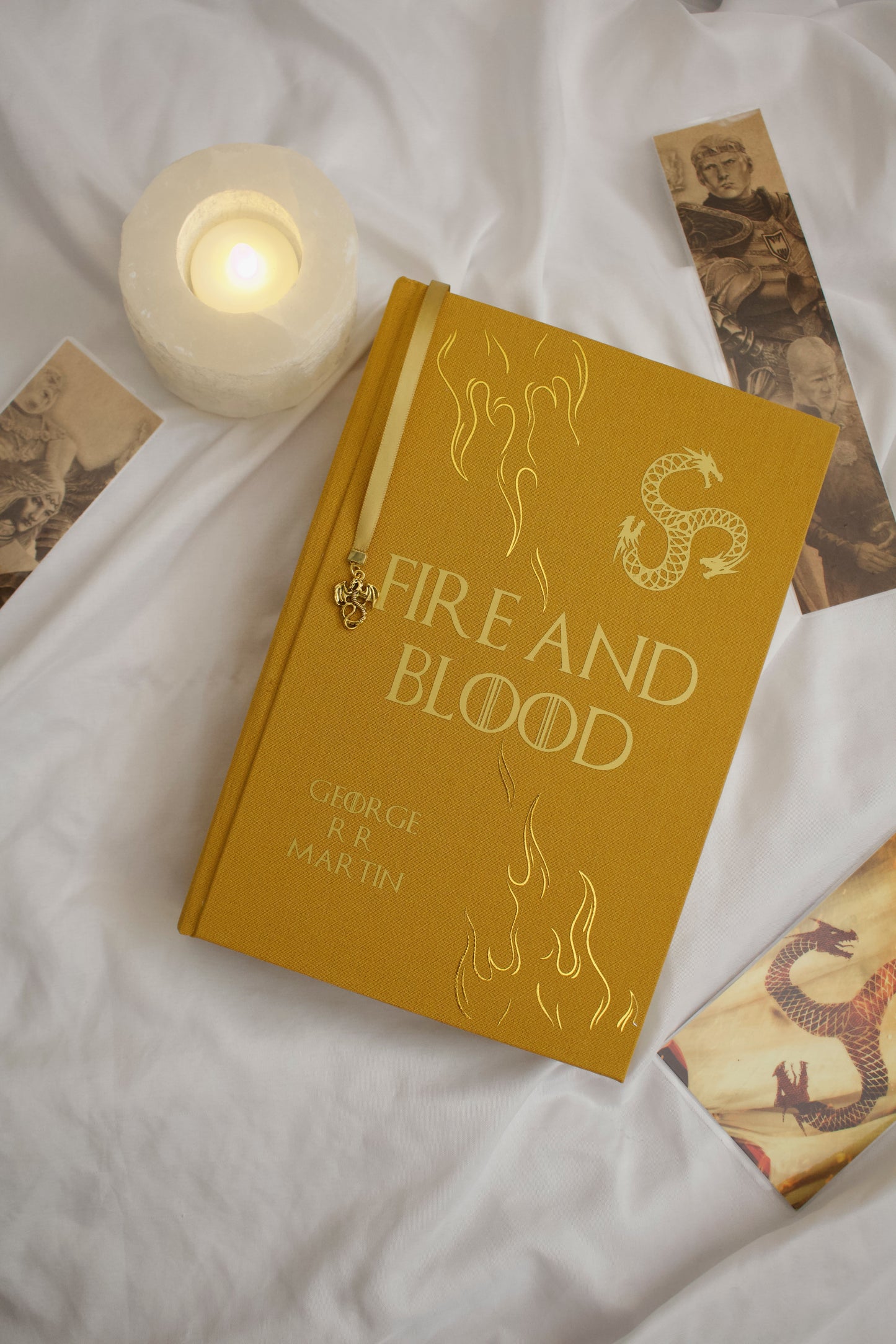 Fire and Blood by George RR Martin Rebind | Handmade, Custom Special Edition Book