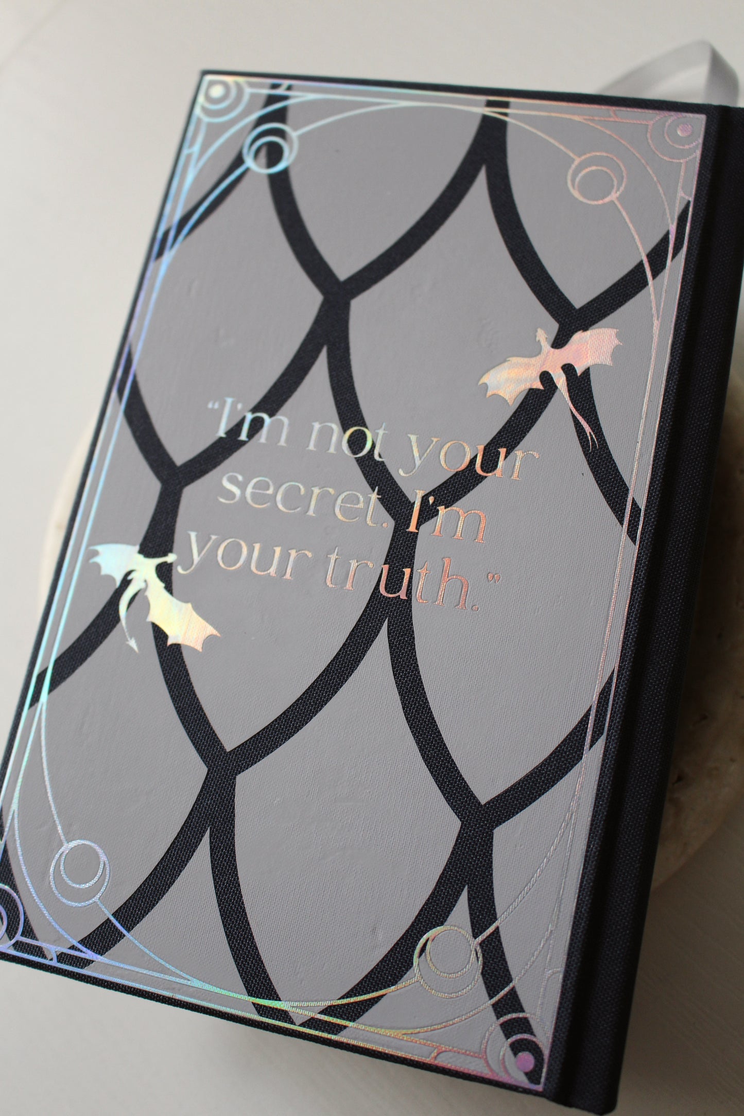 When the Moon Hatched by Sarah A. Parker Rebind | Custom Special Edition | Rebound Book