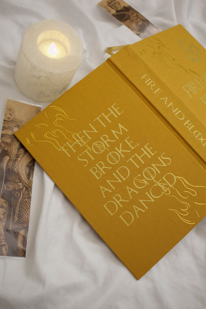 Fire and Blood by George RR Martin Rebind | Handmade, Custom Special Edition Book