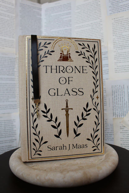 Throne of Glass by Sarah J Maas Rebind | Special Edition Custom Rebound Book