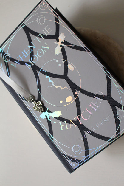 When the Moon Hatched by Sarah A. Parker Rebind | Custom Special Edition | Rebound Book