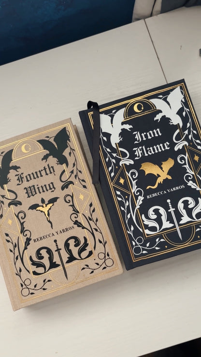 Iron Flame by Rebecca Yarros Rebind | Special Custom Edition | Handmade Rebound Book