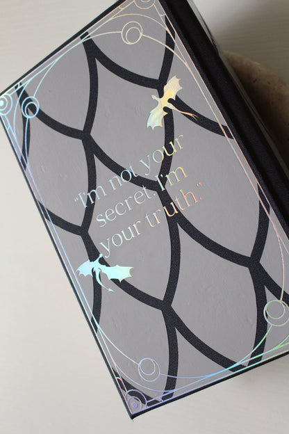 When the Moon Hatched by Sarah A. Parker Rebind | Custom Special Edition | Rebound Book