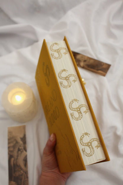 Fire and Blood by George RR Martin Rebind | Handmade, Custom Special Edition Book